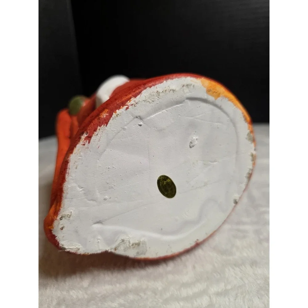 Ceramic Santa Claus Votive Candle Holder 9.5